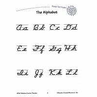 RSL: Modern Cursive Writing Practice (Gr. 2–3)