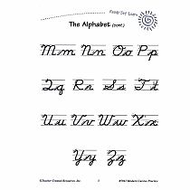 RSL: Modern Cursive Writing Practice (Gr. 2–3)