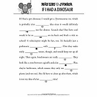 I LOVE MY PET MAD LIBS