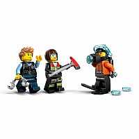 LEGO HELICOPTER FIRE TRUCK SUBMARINE