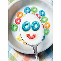 Cereal Face Encouragement CARD