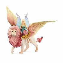 Schleich Fairy on Winged Lion