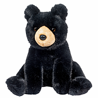 WOODSIE BLACK BEAR SUPER SOFT