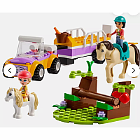 LEGO HORSE AND PONY TRAILER