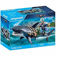 PM GIANT SHARK WITH PIRATE