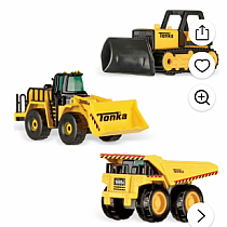 TONKA METAL MOVERS 3 PACK