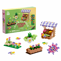 PLUS PLUS LEARN BUILD FLOWER SHOP