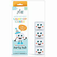 LIGHT-UP CUBES PARTY PAL 4 PK