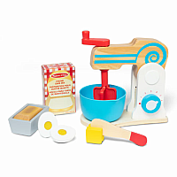 MAKE-A-CAKE WOODEN MIXER SET