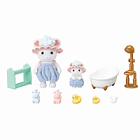 CC BATHTIME BUBBLE SIBLINGS--Calico Critters