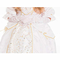 PRINCESS GLOVES WHITE LG