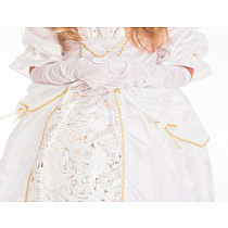 PRINCESS GLOVES WHITE LG