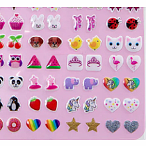 Unicorn Sticker Earrings