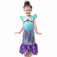 PURPLE MERMAID SPLASH OUTFIT M