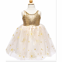 GOLDEN GLAM PARTY DRESS 5/6