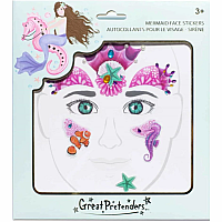 MERMAID FACE STICKERS