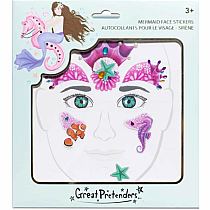 MERMAID FACE STICKERS
