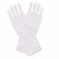 PRINCESS GLOVES WHITE SMALL