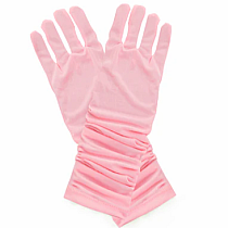 PRINCESS GLOVES PINK SM