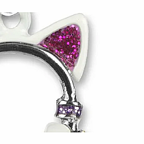 CHARM IT! Kitty Ears Headphones Charm