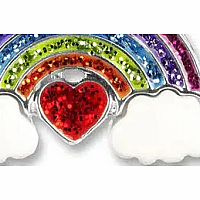 CHARM IT GLITTER RAINBOW CHARM