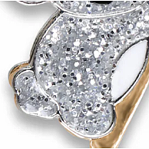 CHARM IT! Gold Glitter Koala Charm
