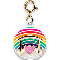CHARM IT! Gold Rainbow Bridge Charm