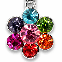 CHARM IT! Rainbow Daisy Charm