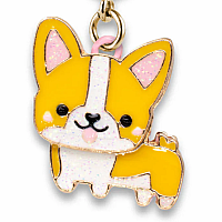 CHARM IT! Gold Corgi Charm