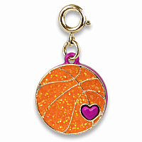 CHARM IT GOLD GLTR BASKETBALL