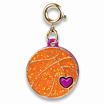 CHARM IT GOLD GLTR BASKETBALL