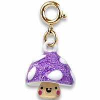 CHARM IT MUSHROOM GOLD GLITTER