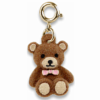 CHARM IT FUZZY BEAR GOLD