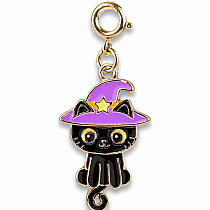 CHARM IT BLACK CAT SWIVEL