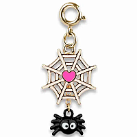 CHARM IT GOLD SPIDER WEB