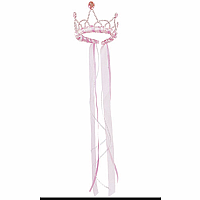 Ribbon Tiara Pink