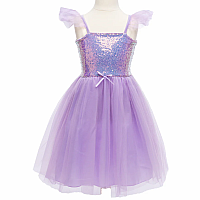Lilac Sequins Princess Dress (Size 3/4)