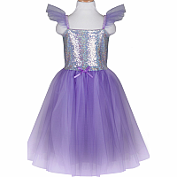 SEQ PRINCESS DRESS LILAC 7/8