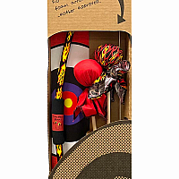 Flame Packaged Bow Set
