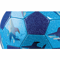 Glitter Soccer Ball Size 3, 7" - Shark City