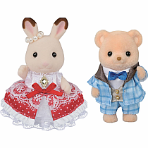 CC 40TH ANNIV FREYA & THEO--CALICO CRITTERS