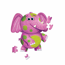 JUMBO ELEPHANT PUZ 48 PC