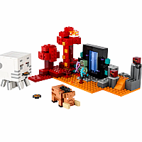 LEGO THE NETHER PORTAL AMBUSH