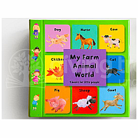 MY FARM ANIMAL WORLD  - Elizabeth Golding, Amanda Gulliver