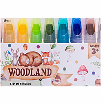WOODLAND WATERCOLOR CRAYONS