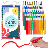 MAGIC STIX ACRYLIC MARKERS  36