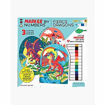 MARKER BY NUMBER DRAGONS