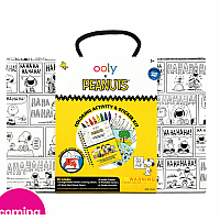 PEANUTS COLORING & STICKER SET