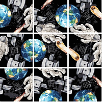 SPACE EXPLOREER SQUZZLE PUZZLE