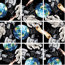 SPACE EXPLOREER SQUZZLE PUZZLE